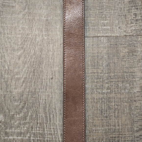 Lauren Ralph Lauren Womens Brown Leather Belt, Large - Picture 2 of 15